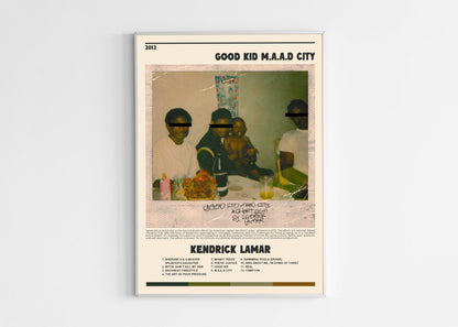 Good Kid M.A.A.D City Kendrick Lamar Poster