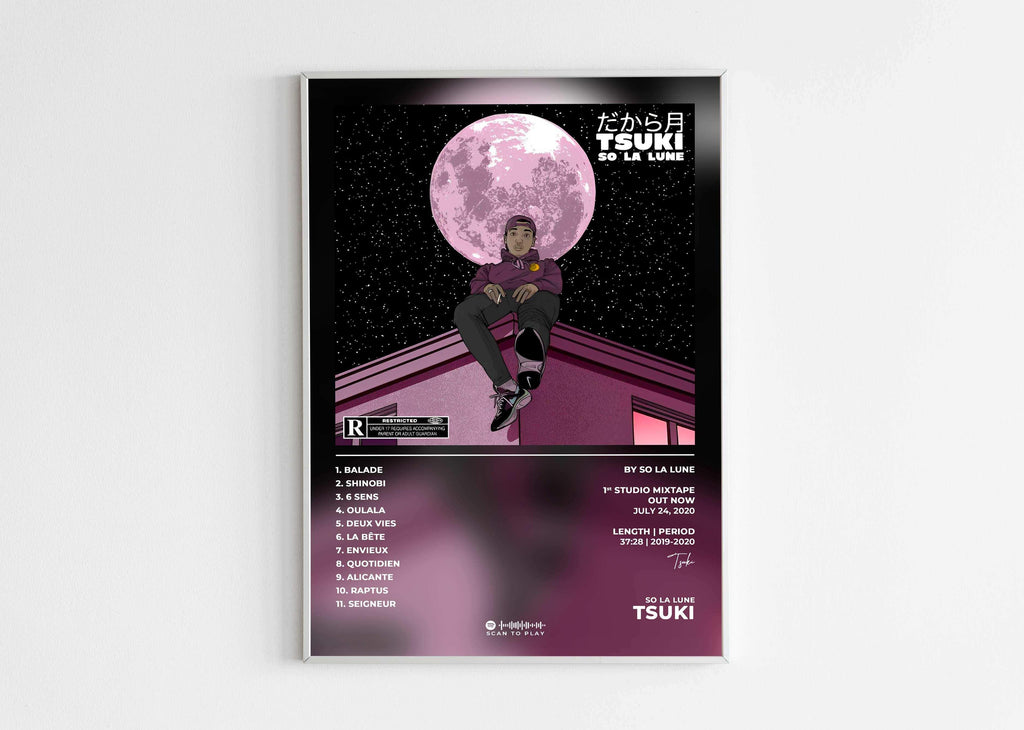 Tsuki So La Lune Poster - Backyard