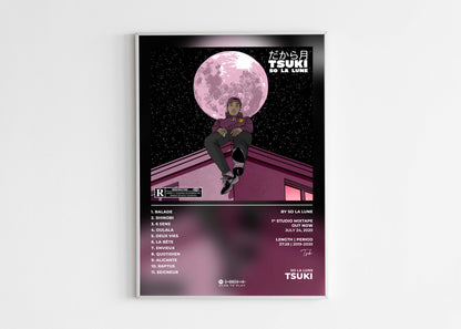 Tsuki So La Lune Poster Backyard