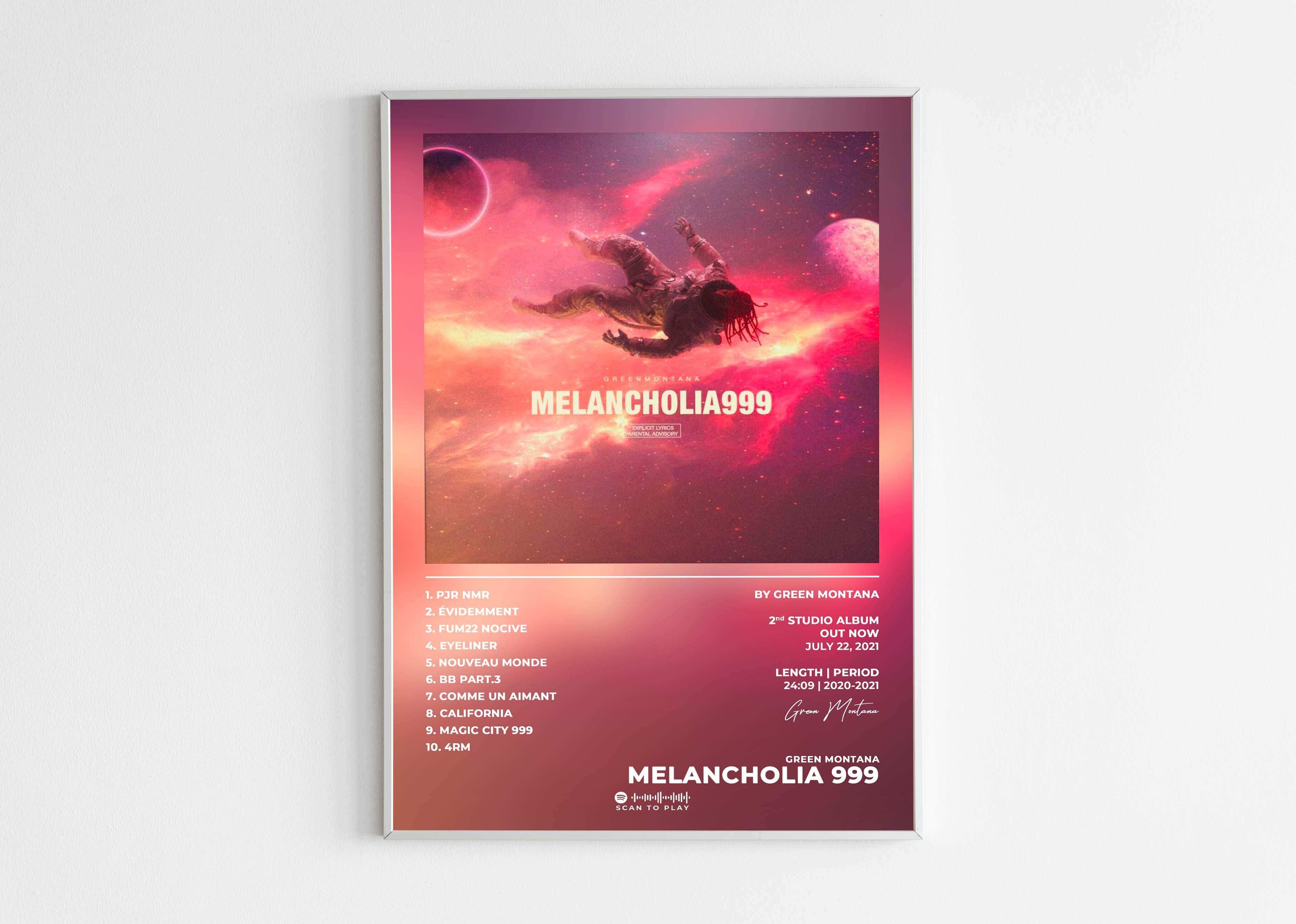 Melancholia Green Montana Poster - Backyard