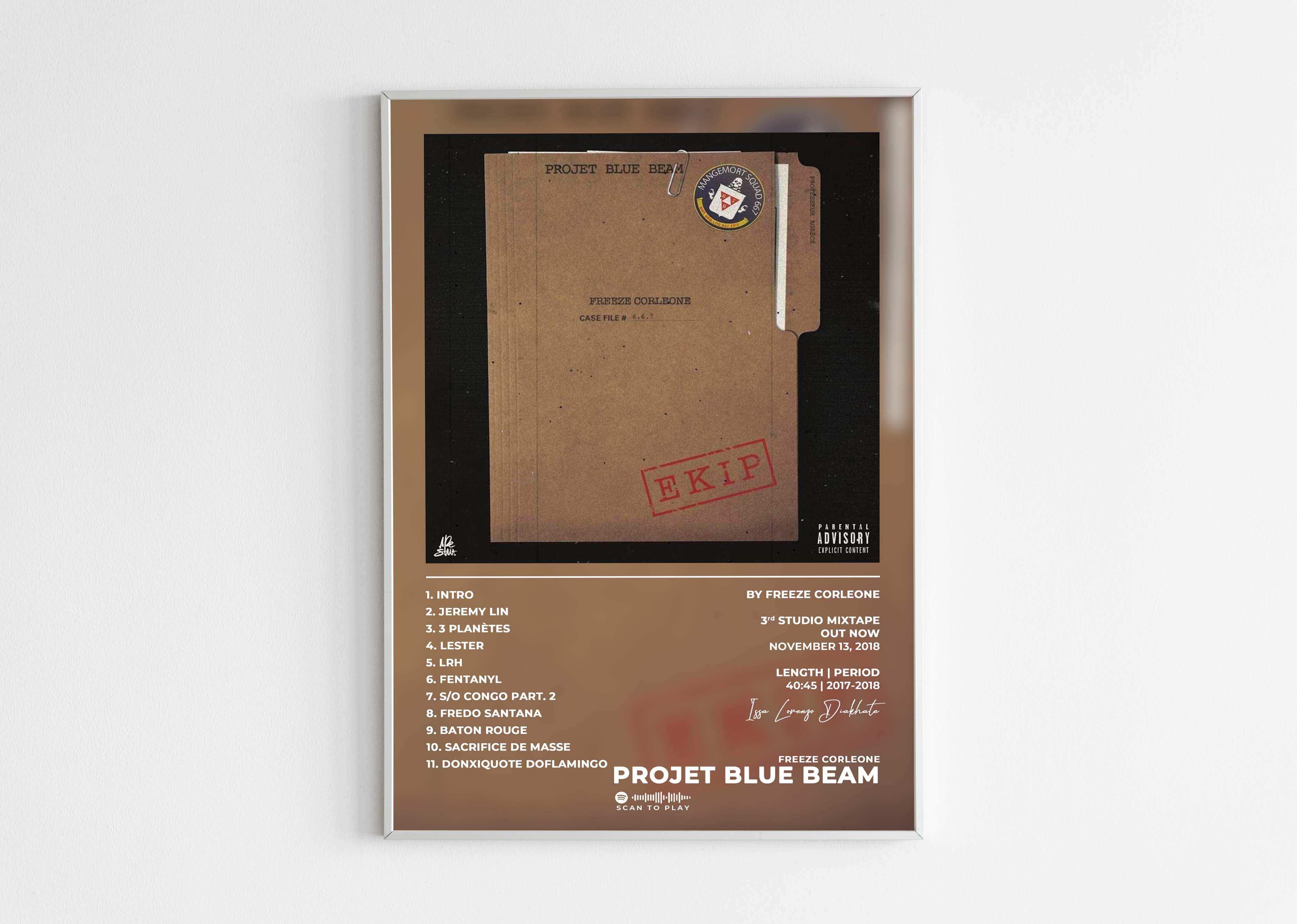 PBB Freeze Corleone Poster - Backyard