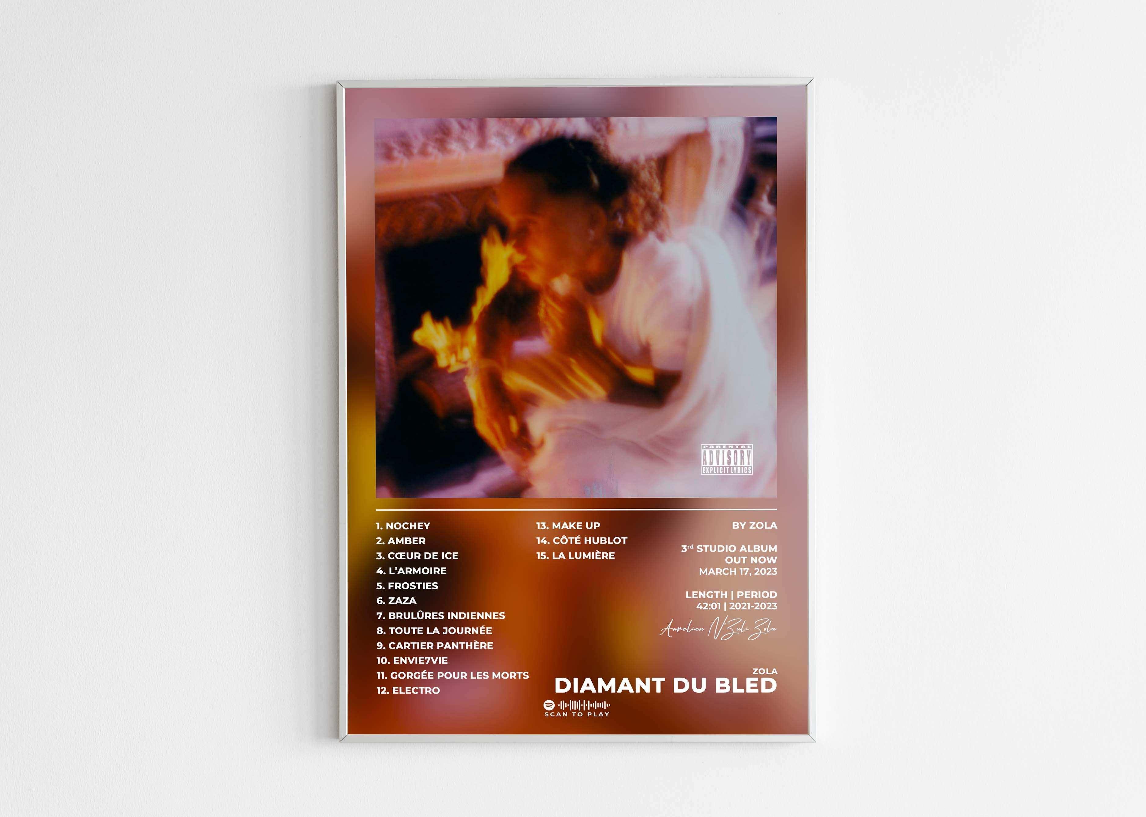 Diamant Du Bled Zola Poster - Backyard
