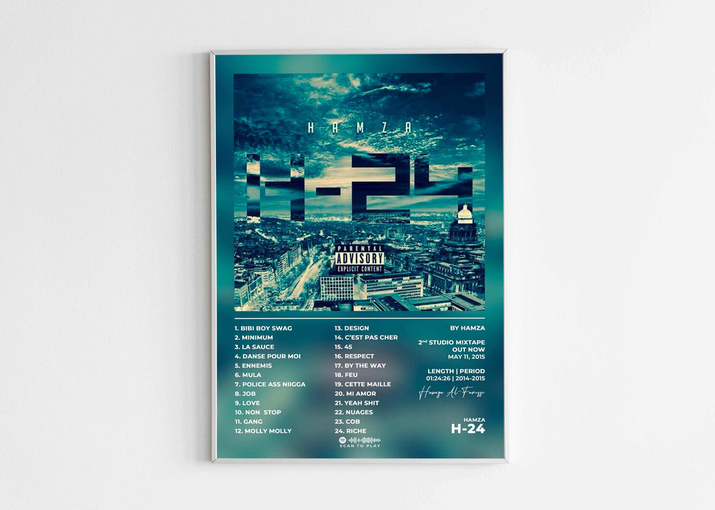 H-24 Hamza Poster - Backyard