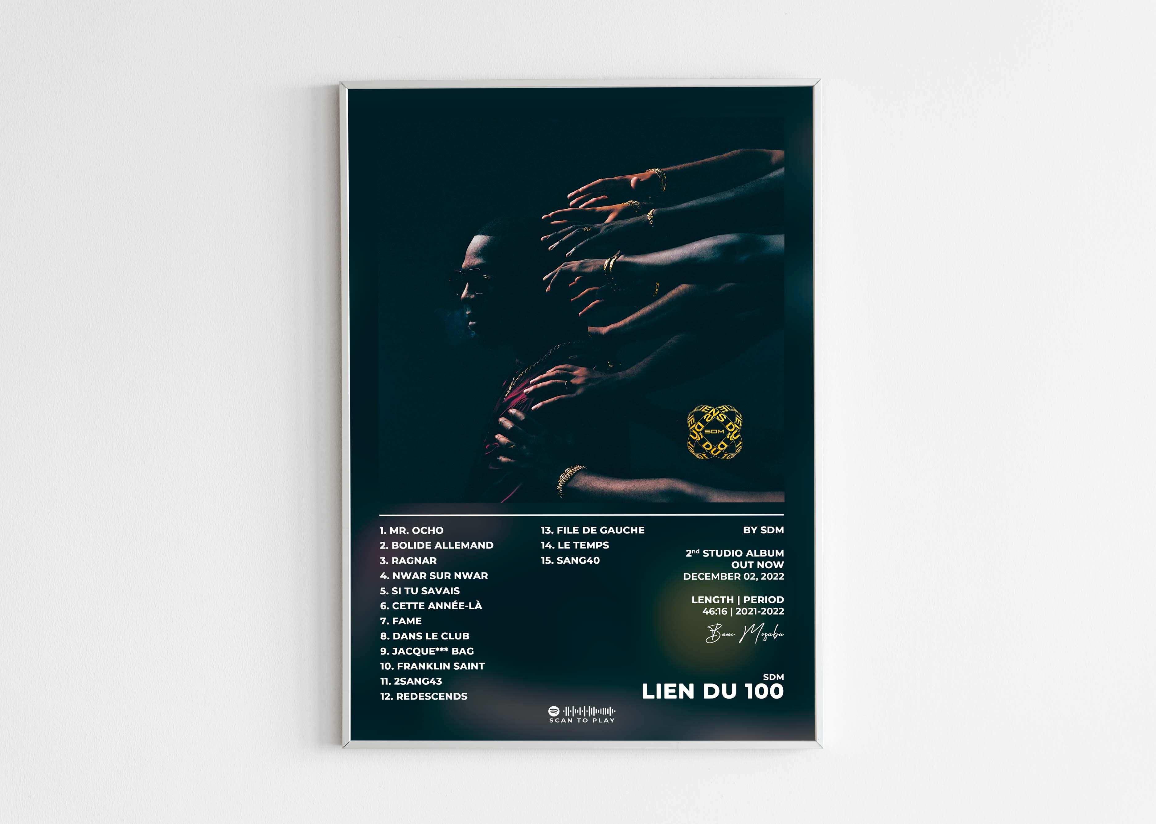 Lien Du 100 SDM Poster - Backyard