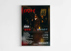 Affiche album Eazy-E avec groupe, fait en France, livraison gratuite 48h, cadeau idéal Noël