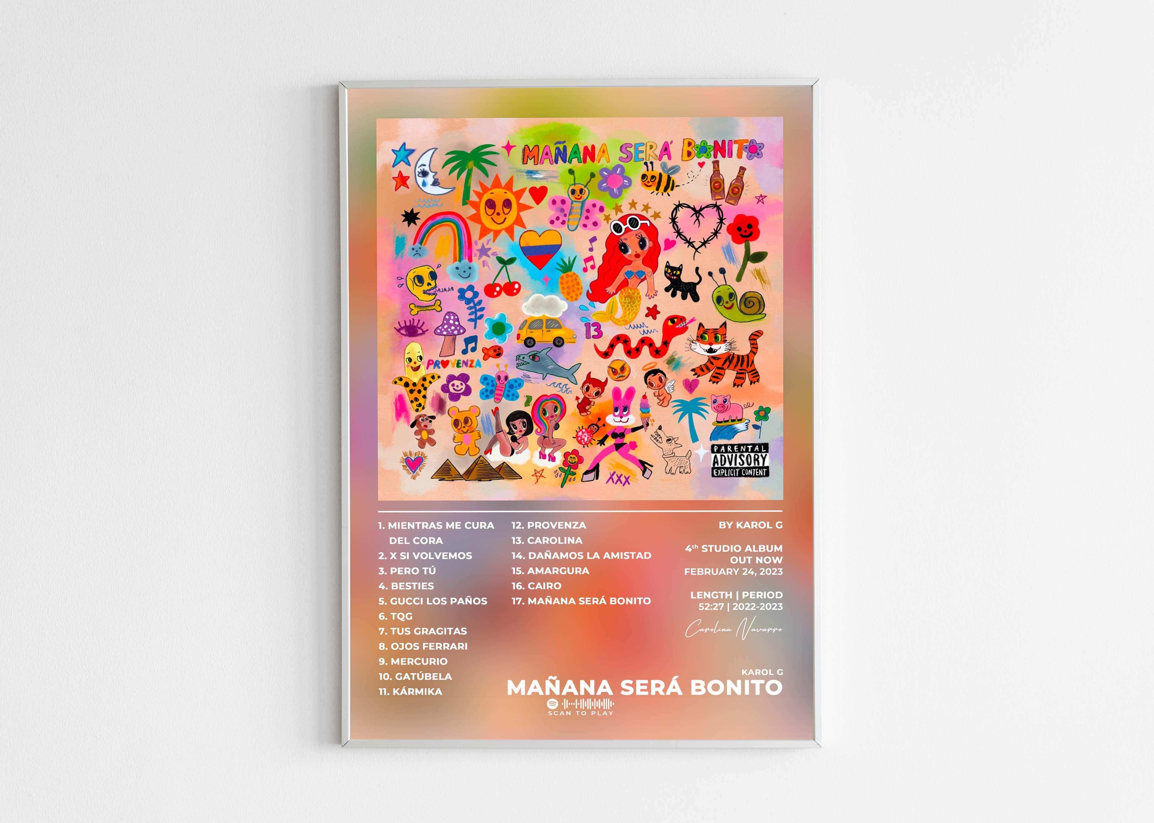 Mañana Serà Bonito Karol G Poster - Backyard