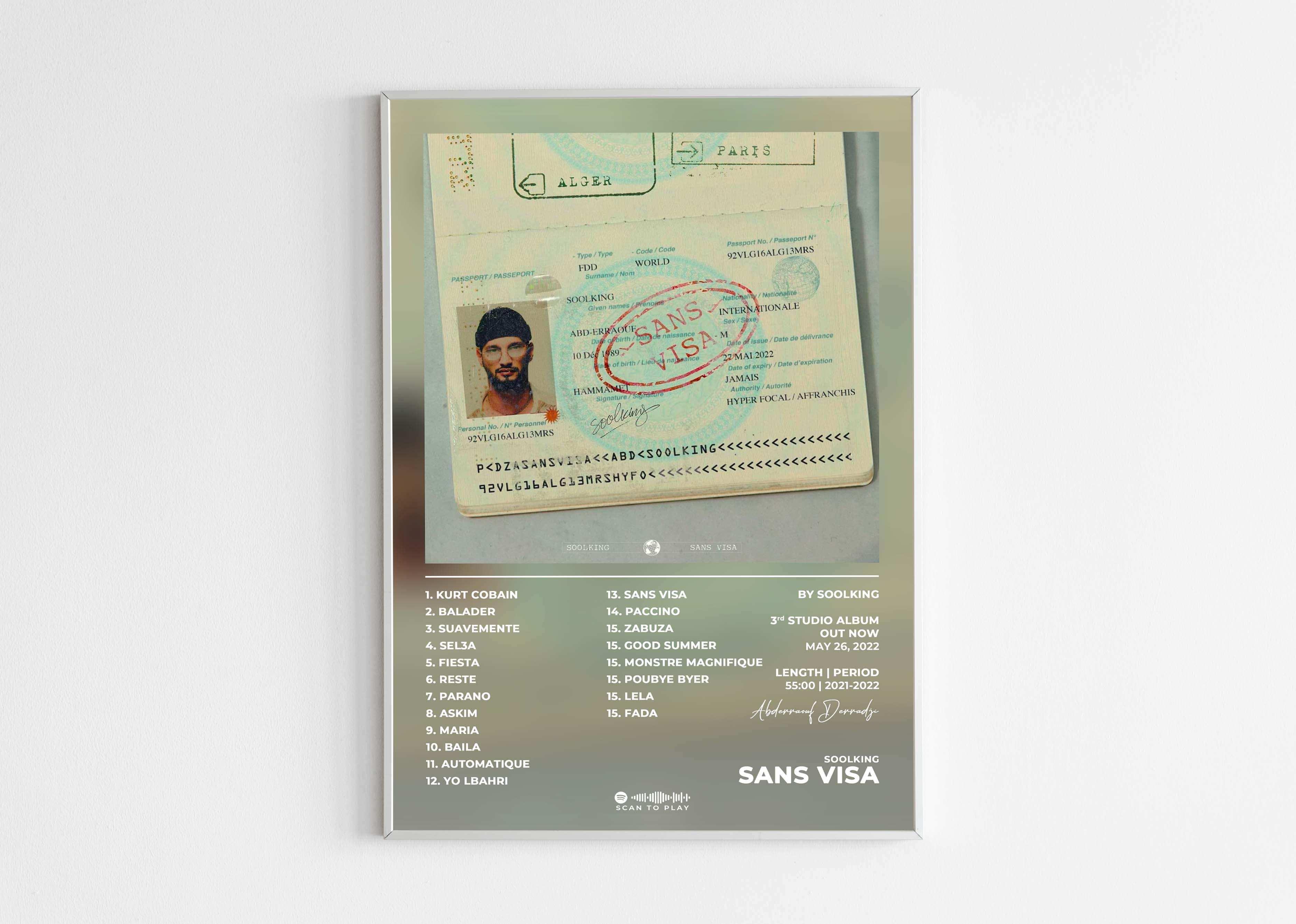 Sans Visa Soolking Poster - Backyard