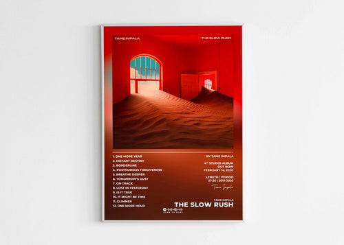 The Slow Rush Tame Impala Poster - Backyard