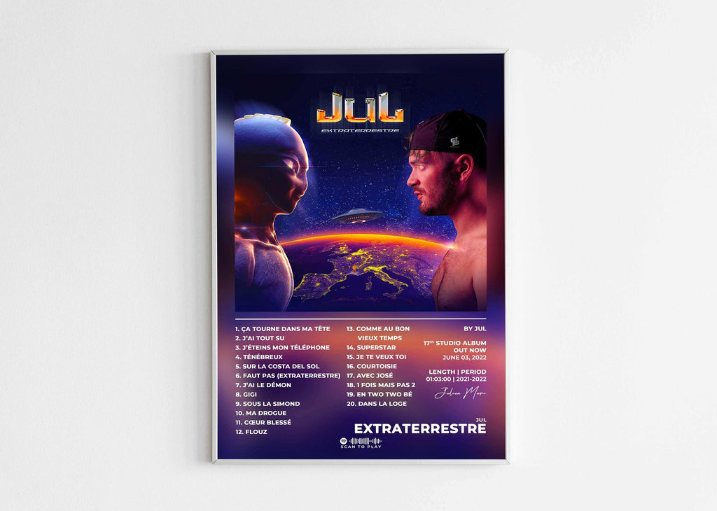 Extraterrestre Jul Poster - Backyard