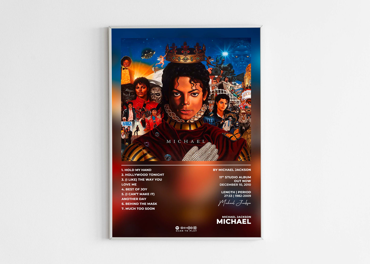 Michael Michael Jackson Poster Backyard