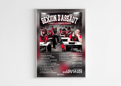 L'École Des Points Vitaux Sexion D'Assaut Poster Backyard