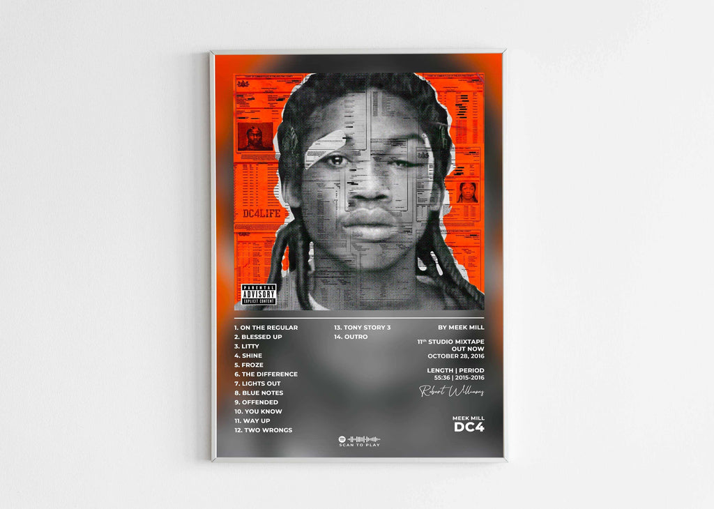 DS4 Meek Mill Poster - Backyard