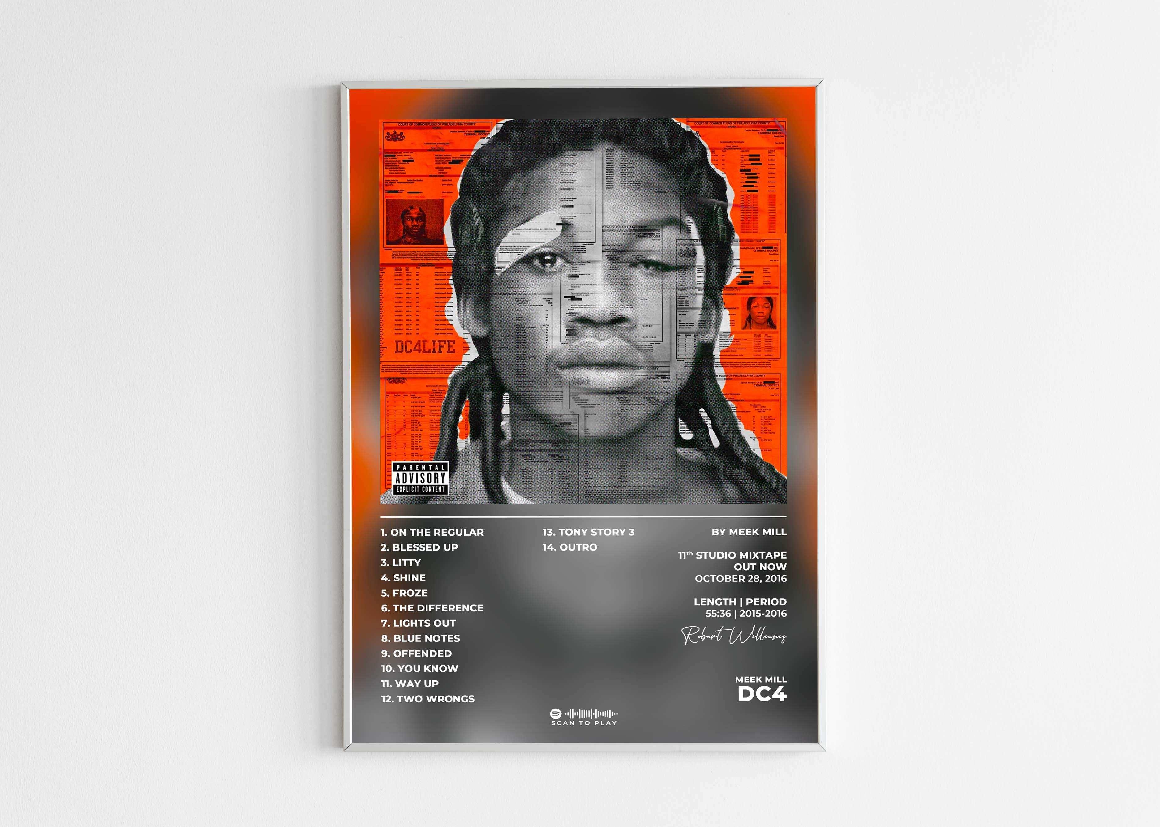 DS4 Meek Mill Poster - Backyard
