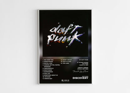 Discovery Daft Punk Poster Backyard