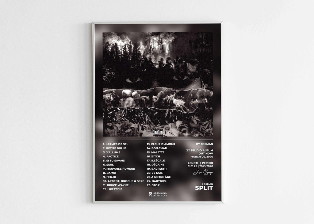 Split Josman Poster - Backyard